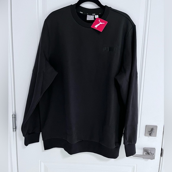 NWT - Puma Men’s Essential Logo Sweatshirt - Size XL - Picture 1 of 6